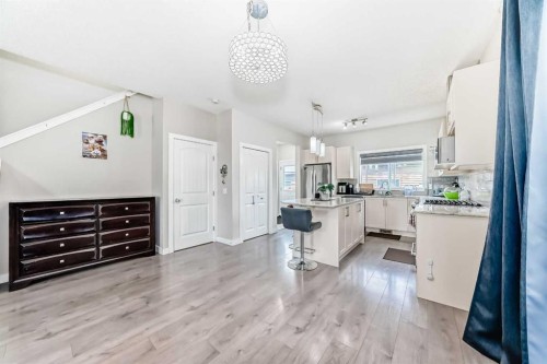 72 Cornerstone Avenue Ne, Calgary, AB - Indoor Photo Showing Kitchen With Upgraded Kitchen