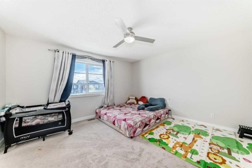 72 Cornerstone Avenue Ne, Calgary, AB - Indoor Photo Showing Bedroom