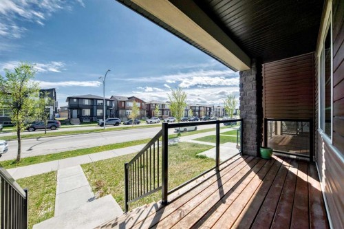 72 Cornerstone Avenue Ne, Calgary, AB - Outdoor With Deck Patio Veranda