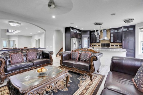 265 Saddlelake Drive Ne, Calgary, AB - Indoor Photo Showing Living Room