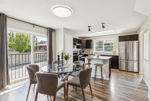 73 Marine Drive Se, Calgary, AB - Indoor Photo Showing Dining Room
