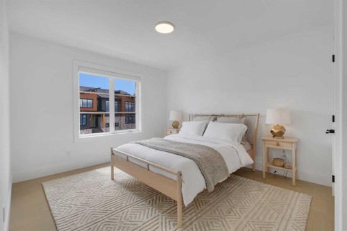 24 Alpine Common Sw, Calgary, AB - Indoor Photo Showing Bedroom