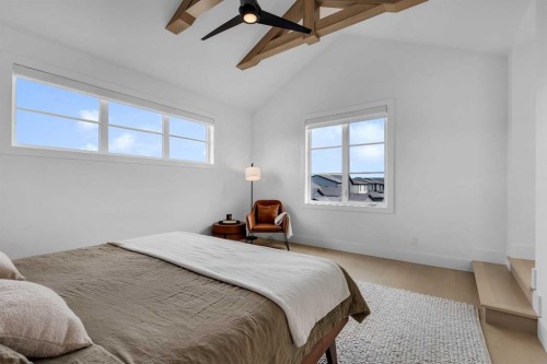 24 Alpine Common Sw, Calgary, AB - Indoor Photo Showing Bedroom