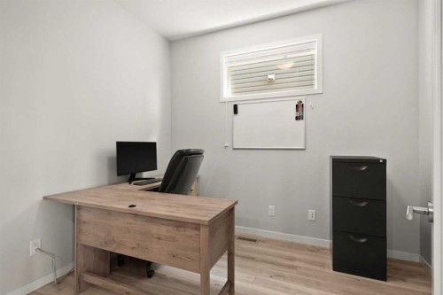1107 Copperfield Boulevard Se, Calgary, AB - Indoor Photo Showing Office