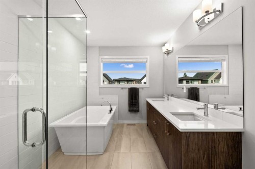1107 Copperfield Boulevard Se, Calgary, AB - Indoor Photo Showing Bathroom
