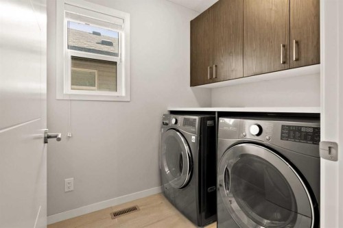 1107 Copperfield Boulevard Se, Calgary, AB - Indoor Photo Showing Laundry Room