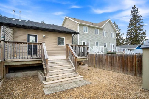 B-4810 47 Street, Olds, AB - Outdoor With Deck Patio Veranda With Exterior