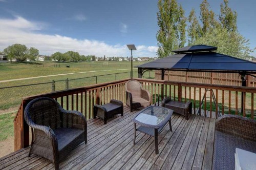 316 Ranch Garden, Strathmore, AB - Outdoor With Deck Patio Veranda With Exterior