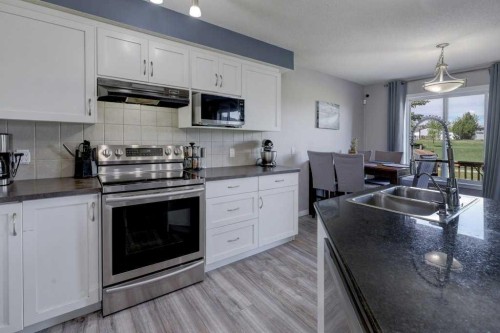 316 Ranch Garden, Strathmore, AB - Indoor Photo Showing Kitchen With Double Sink
