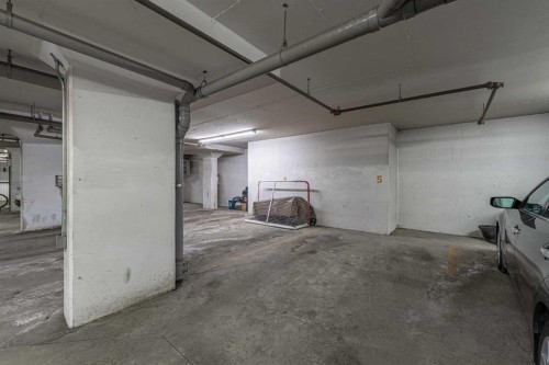 205-12 Sage Hill Terrace Nw, Calgary, AB - Indoor Photo Showing Garage