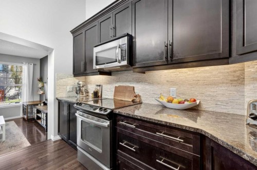 31 Cranford Close Se, Calgary, AB - Indoor Photo Showing Kitchen With Upgraded Kitchen