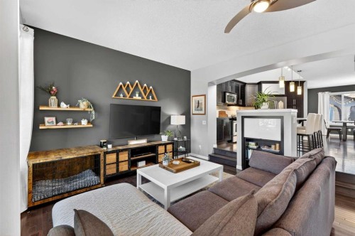 31 Cranford Close Se, Calgary, AB - Indoor Photo Showing Living Room