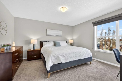 31 Cranford Close Se, Calgary, AB - Indoor Photo Showing Bedroom