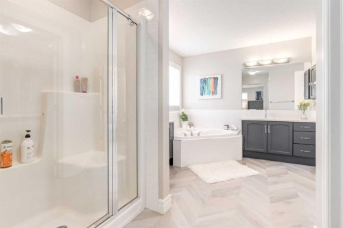 335 Morningside Crescent Sw, Airdrie, AB - Indoor Photo Showing Bathroom