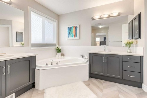 335 Morningside Crescent Sw, Airdrie, AB - Indoor Photo Showing Bathroom