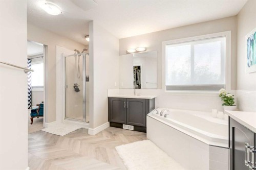 335 Morningside Crescent Sw, Airdrie, AB - Indoor Photo Showing Bathroom