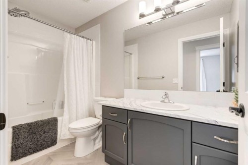 335 Morningside Crescent Sw, Airdrie, AB - Indoor Photo Showing Bathroom