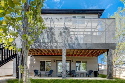 335 Morningside Crescent Sw, Airdrie, AB - Outdoor With Deck Patio Veranda
