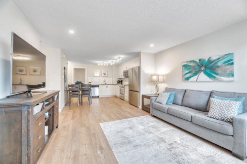 314 Cranbrook Square Se, Calgary, AB - Indoor Photo Showing Living Room