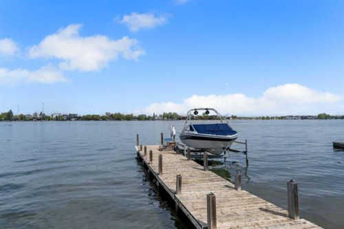 272 West Chestermere Drive, Chestermere, AB - Outdoor With Body Of Water With View