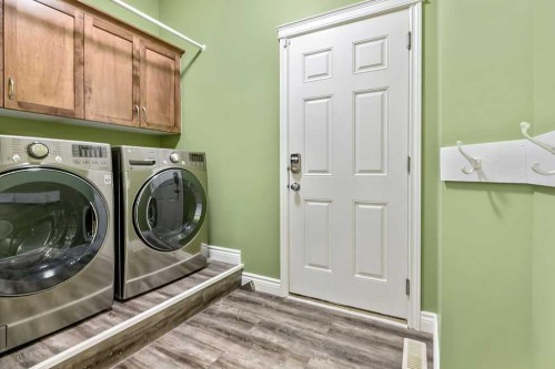 158 New Brighton Lane Se, Calgary, AB - Indoor Photo Showing Laundry Room