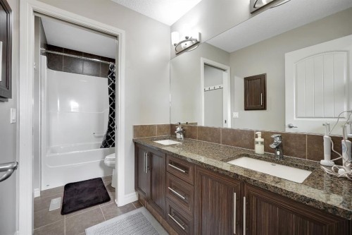 25 Redstone Path Ne, Calgary, AB - Indoor Photo Showing Bathroom