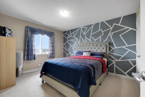 25 Redstone Path Ne, Calgary, AB - Indoor Photo Showing Bedroom