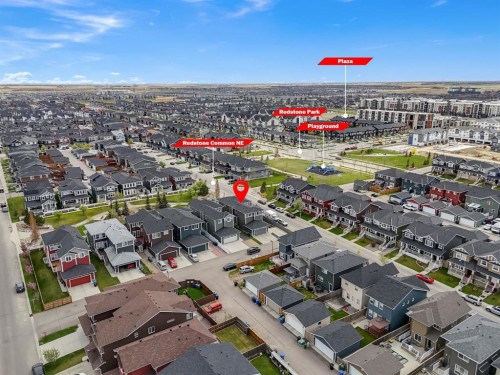 25 Redstone Path Ne, Calgary, AB - Outdoor With View