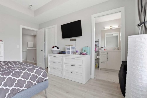 1240 Cornerstone Way Ne, Calgary, AB - Indoor Photo Showing Bedroom