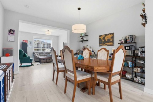 1240 Cornerstone Way Ne, Calgary, AB - Indoor Photo Showing Dining Room