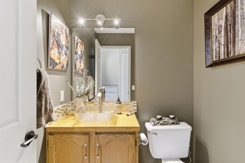 90 Coventry Lane Ne, Calgary, AB - Indoor Photo Showing Bathroom