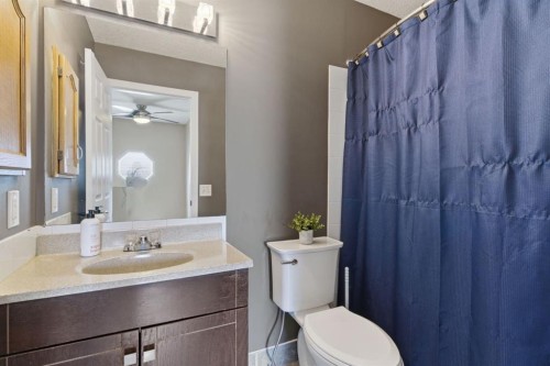 90 Coventry Lane Ne, Calgary, AB - Indoor Photo Showing Bathroom