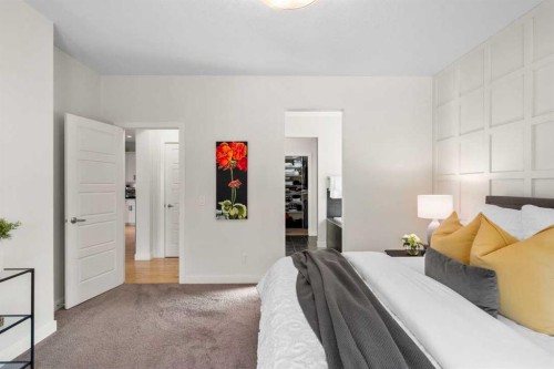 25 Fireside Landing, Cochrane, AB - Indoor Photo Showing Bedroom