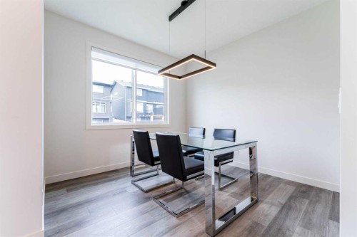 64 Waterford Terrace, Chestermere, AB - Indoor Photo Showing Dining Room