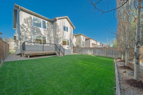 109 Silverado Creek Crescent Sw, Calgary, AB - Outdoor With Deck Patio Veranda