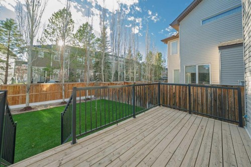 109 Silverado Creek Crescent Sw, Calgary, AB - Outdoor With Deck Patio Veranda