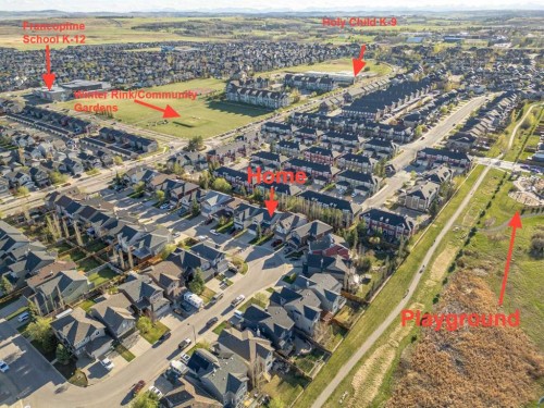 109 Silverado Creek Crescent Sw, Calgary, AB - Outdoor With View