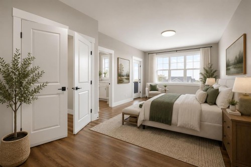 127 Creekstone Park Sw, Calgary, AB - Indoor Photo Showing Bedroom