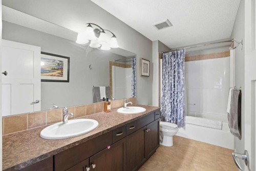 16 Sunset Terrace, Cochrane, AB - Indoor Photo Showing Bathroom