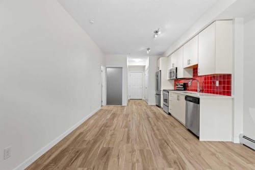 1205-215 Legacy Boulevard Se, Calgary, AB - Indoor Photo Showing Kitchen With Stainless Steel Kitchen