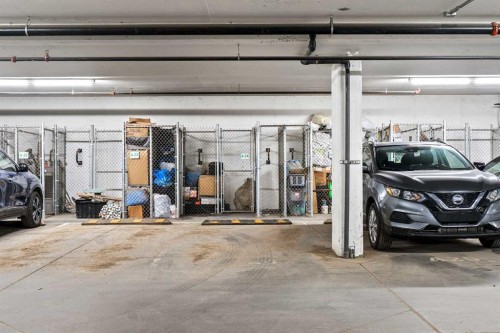 1205-215 Legacy Boulevard Se, Calgary, AB - Indoor Photo Showing Garage