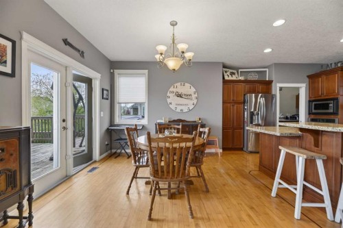 23 Lake Ridge, Olds, AB - Indoor Photo Showing Dining Room