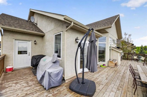 23 Lake Ridge, Olds, AB - Outdoor With Deck Patio Veranda With Exterior