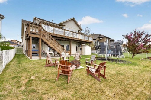 23 Lake Ridge, Olds, AB - Outdoor With Deck Patio Veranda