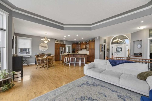 23 Lake Ridge, Olds, AB - Indoor Photo Showing Living Room