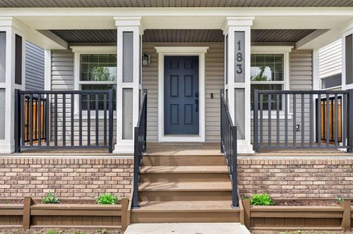 183 Copperpond Street Se, Calgary, AB - Outdoor With Deck Patio Veranda