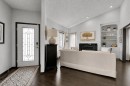 9 Chaparral Villas Se, Calgary, AB  - Indoor Photo Showing Other Room With Fireplace 