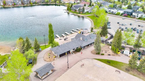9 Chaparral Villas Se, Calgary, AB - Outdoor With Body Of Water With View