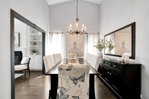 9 Chaparral Villas Se, Calgary, AB - Indoor Photo Showing Dining Room