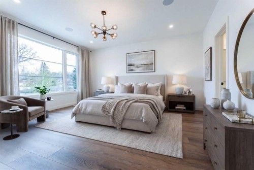 90 Hartford Road Nw, Calgary, AB - Indoor Photo Showing Bedroom